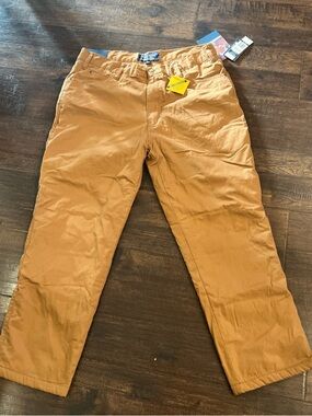 Bass Creek Outfitters Workwear Mens Brown Size 38x30 NWT Quilted Warm